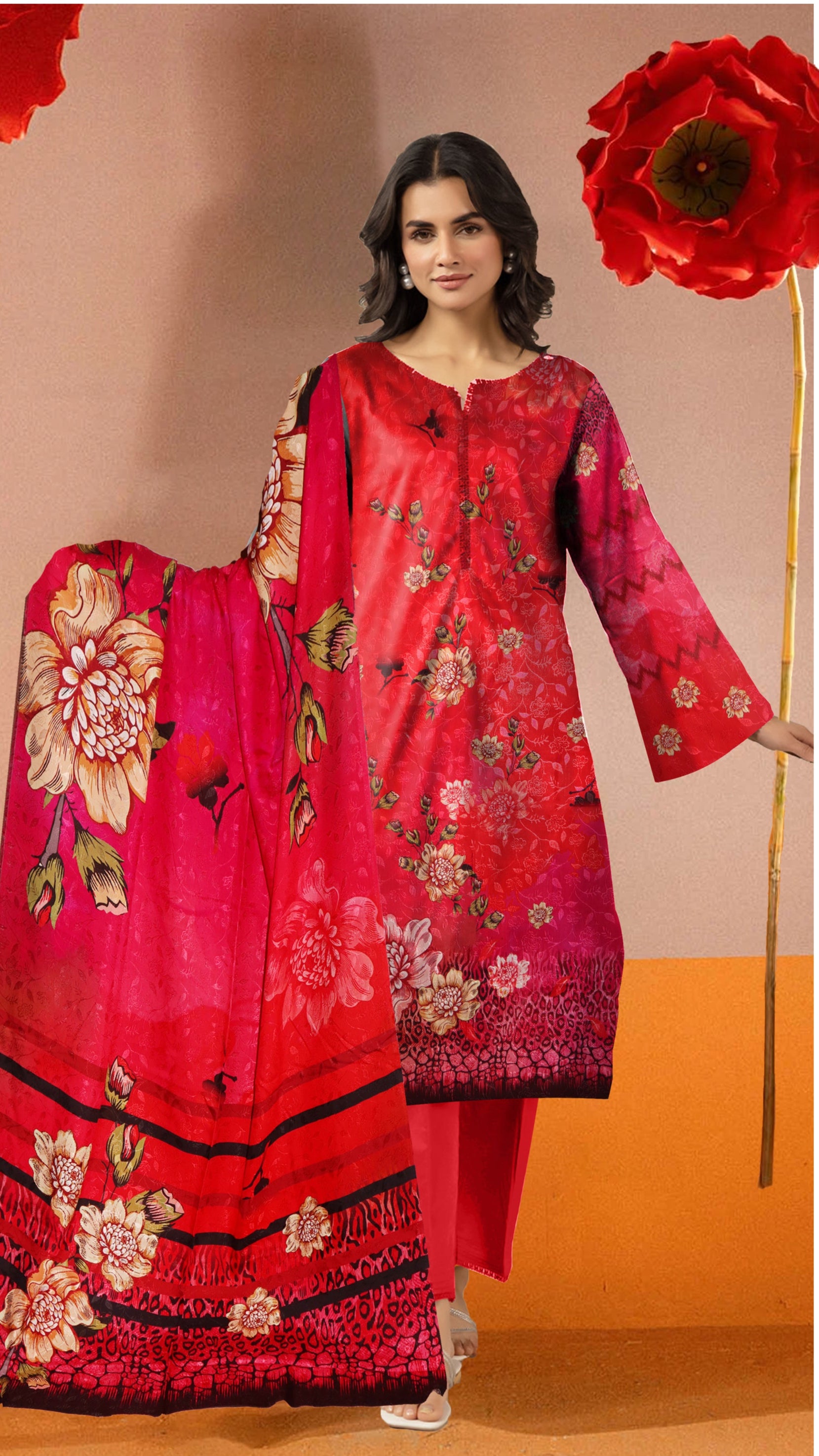 DZ-10 Air Jet Jacquart Bold Printed Luxury Collection