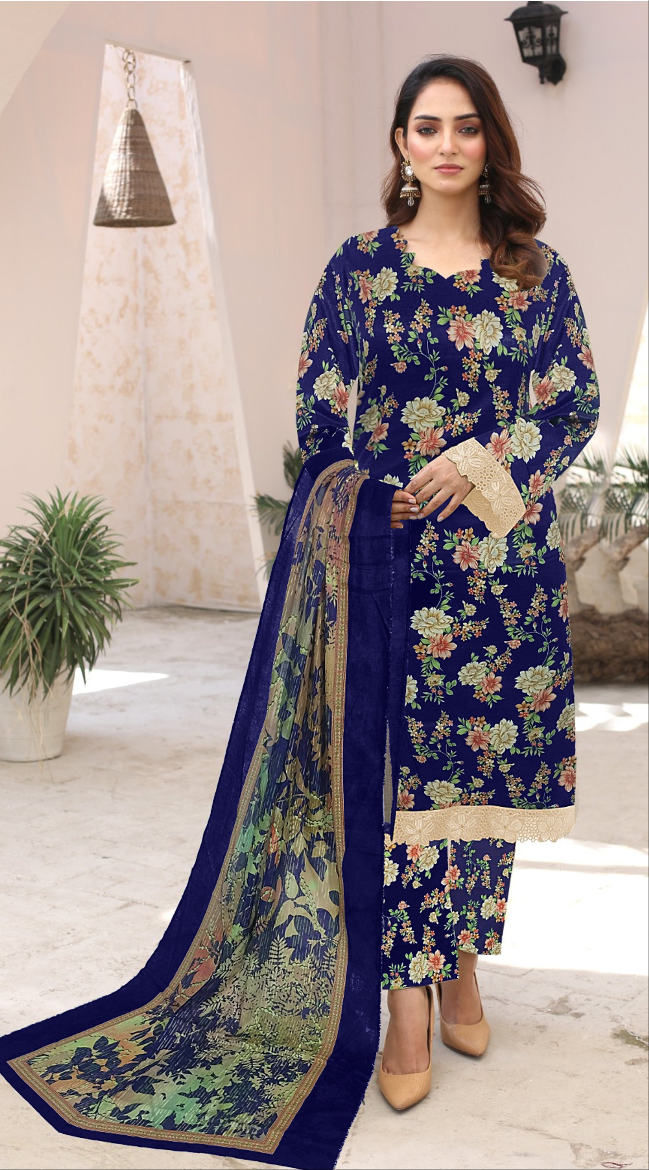 DZ-10 Airjet Digital All Over Luxury Collection (Blue)