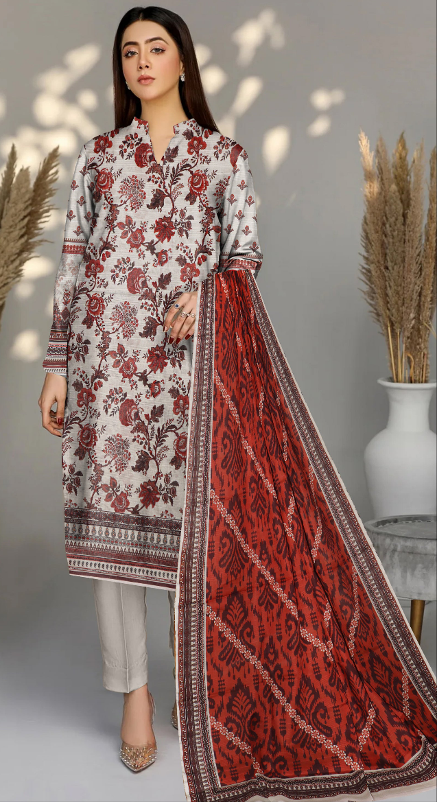 DZ-06 Airjet Printed Doria Lawn Luxury Collection