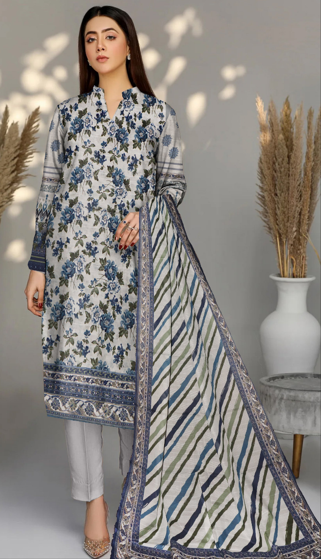DZ-09 Airjet Printed Doria Lawn Collection