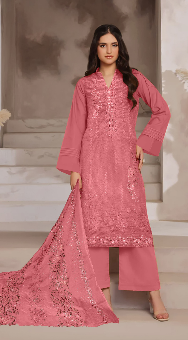 DZ 330 Embroidery Bana Dora Lawn Summer Collection