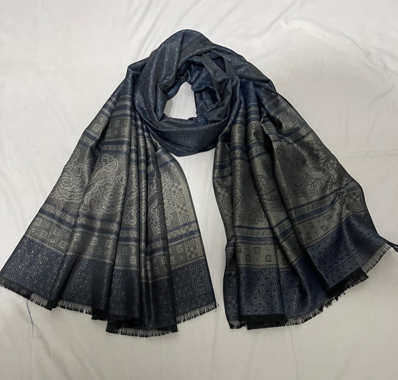 DZ-02 Premium nepali zari work stoller
