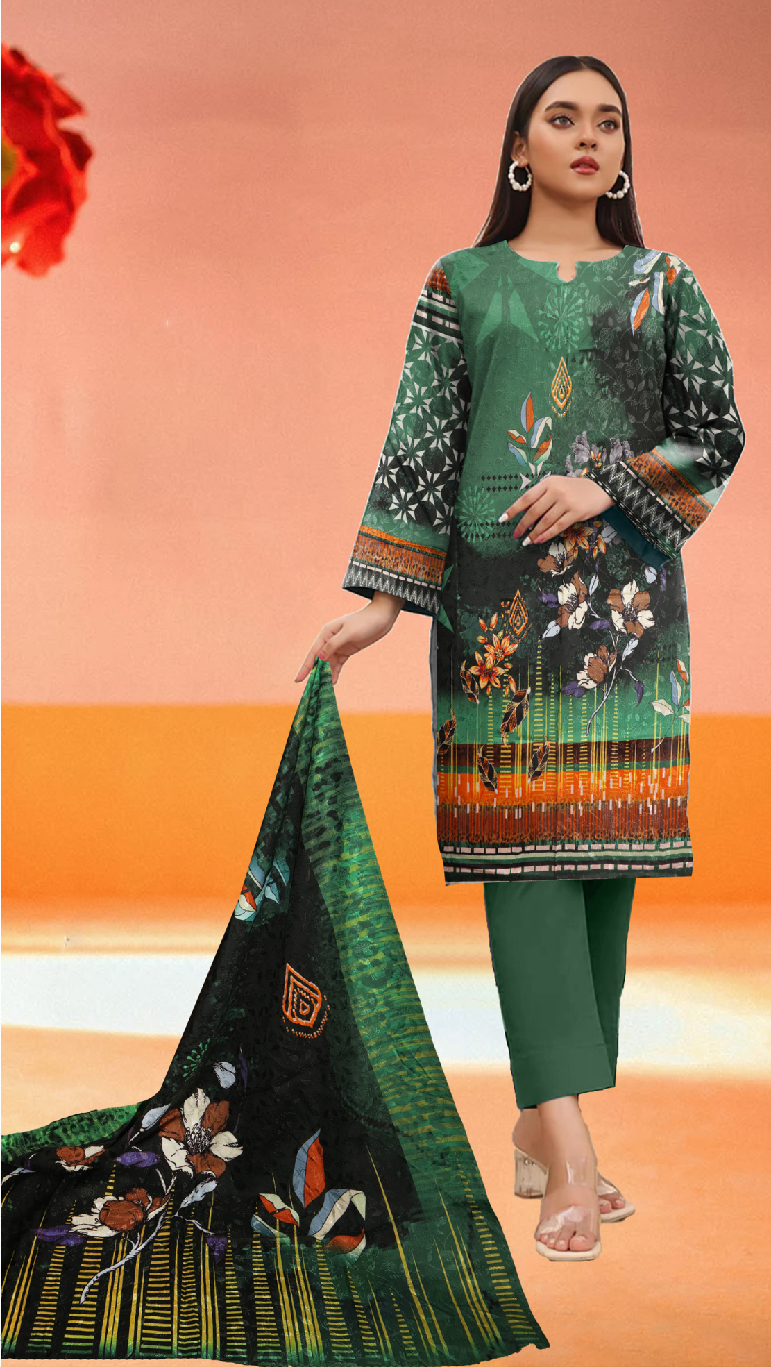 DZ-11 Air Jet Jacquart Bold Printed Luxury Collection