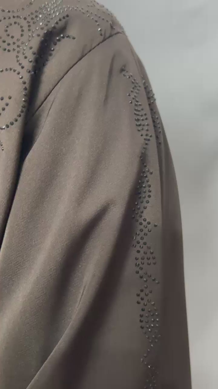DZ-07 Premium Korean Nida Abaya -Soft and Flowy Fabrics