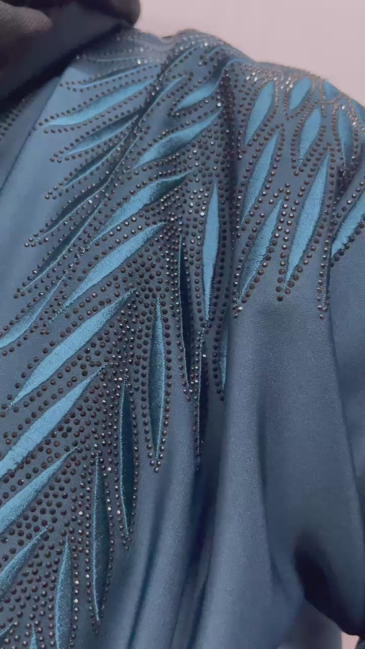 DZ-01 Premium Korean Nida Abaya - Soft & Flowy Fabric