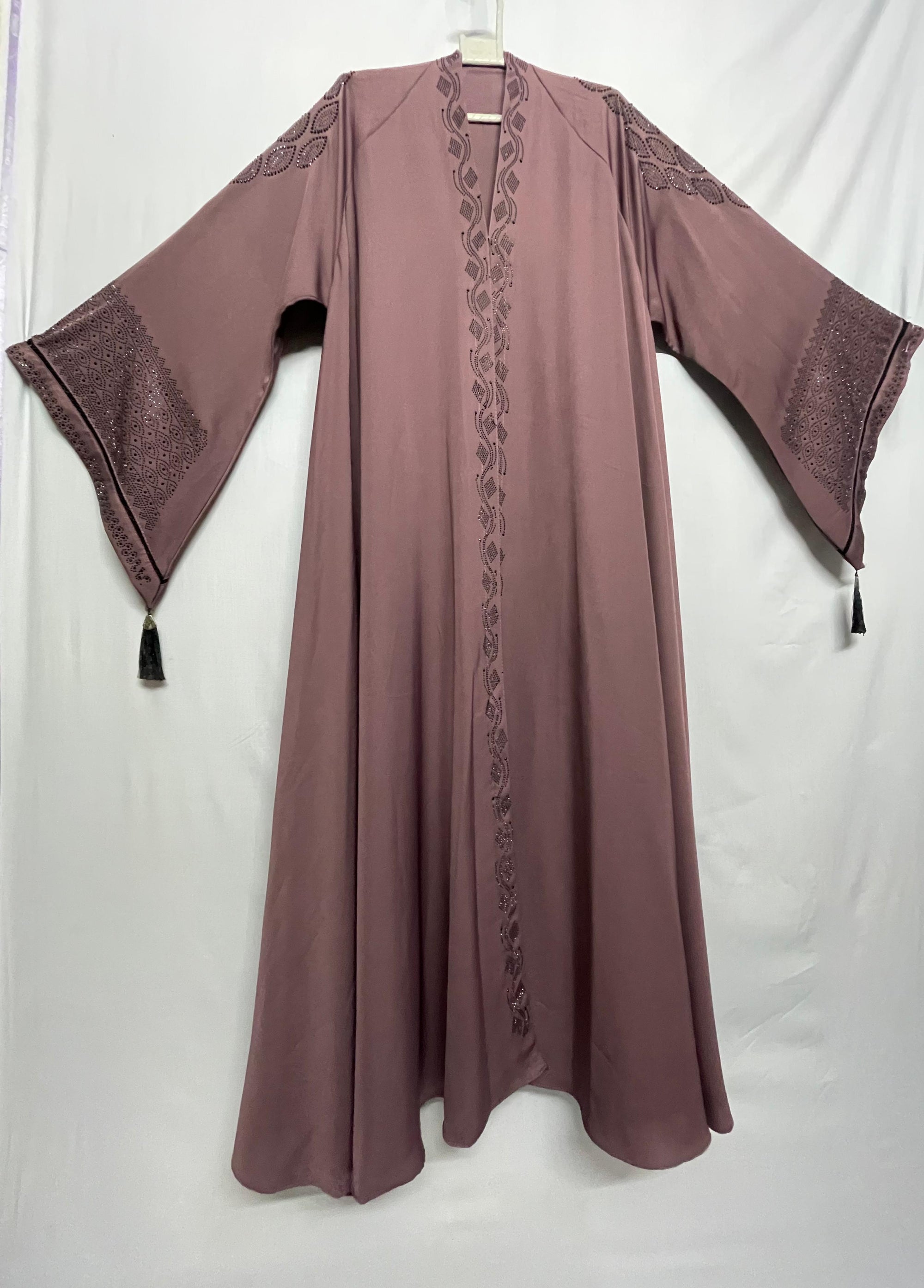 DZ-04 Premium Korean Nida Abaya -Soft and Flowy Fabric