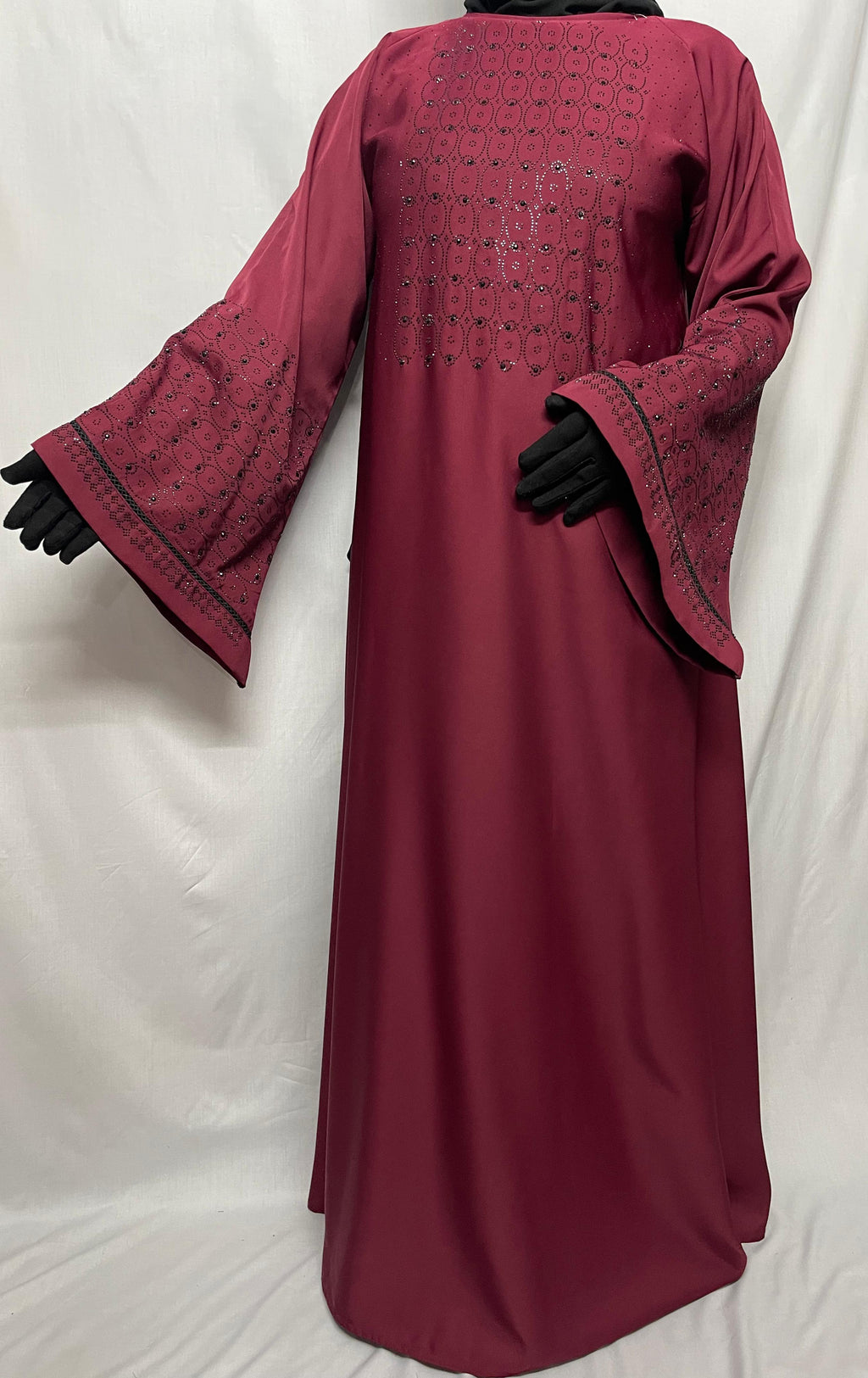 DZ-02 Premium Korean Nida Abaya -Soft and Flowy Fabric