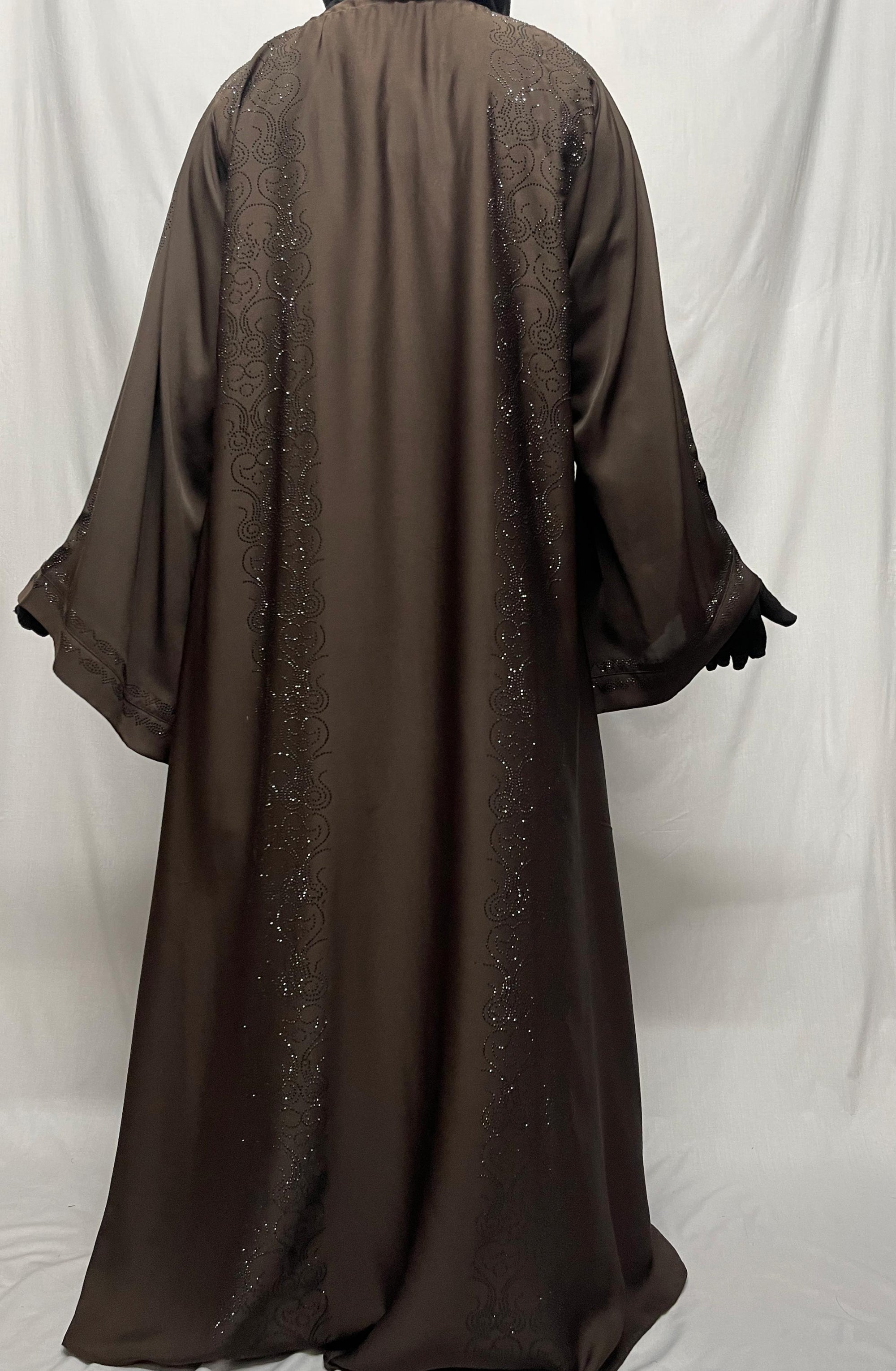 DZ-07 Premium Korean Nida Abaya -Soft and Flowy Fabrics