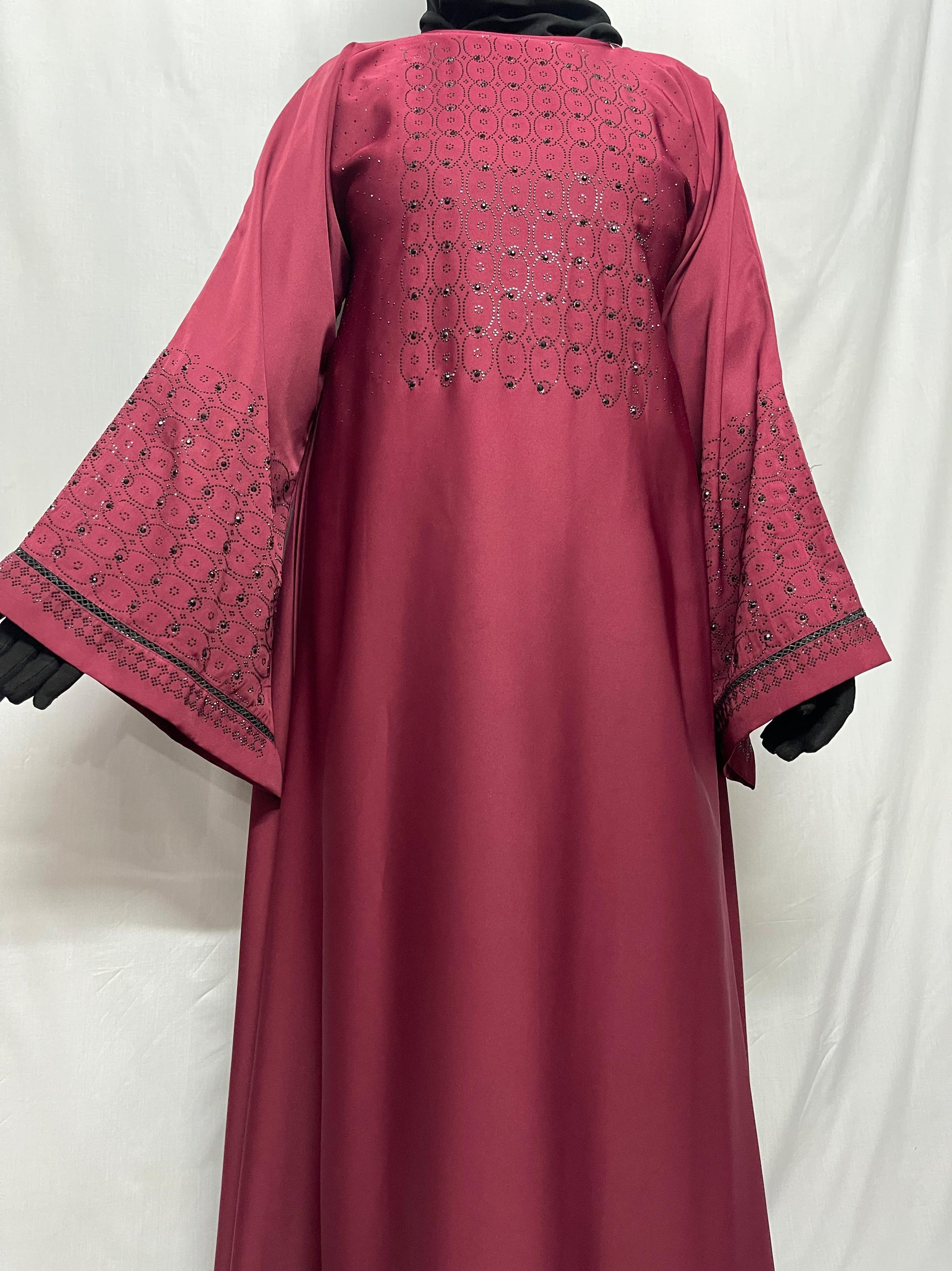 DZ-02 Premium Korean Nida Abaya -Soft and Flowy Fabric