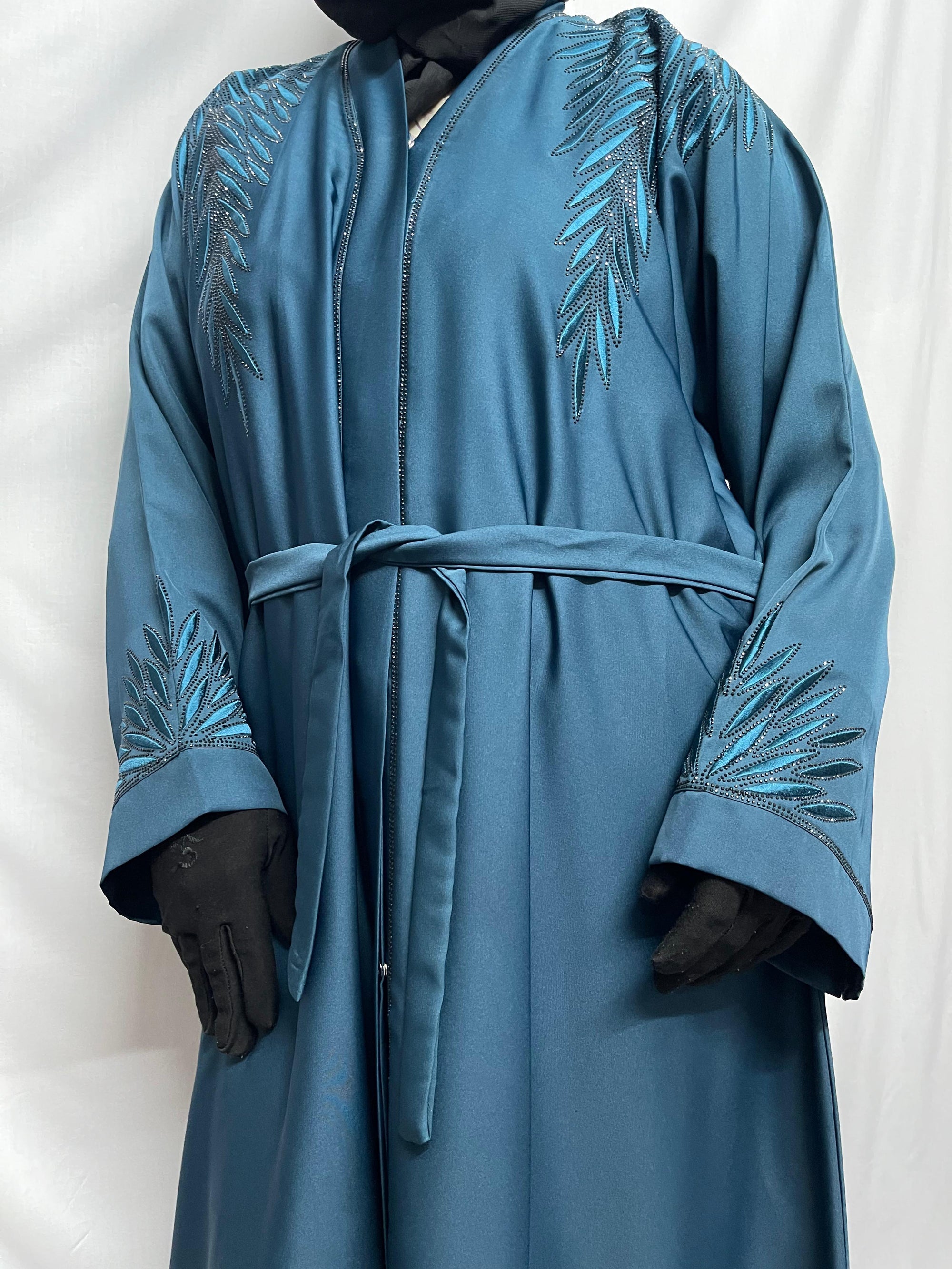 DZ-01 Premium Korean Nida Abaya - Soft & Flowy Fabric