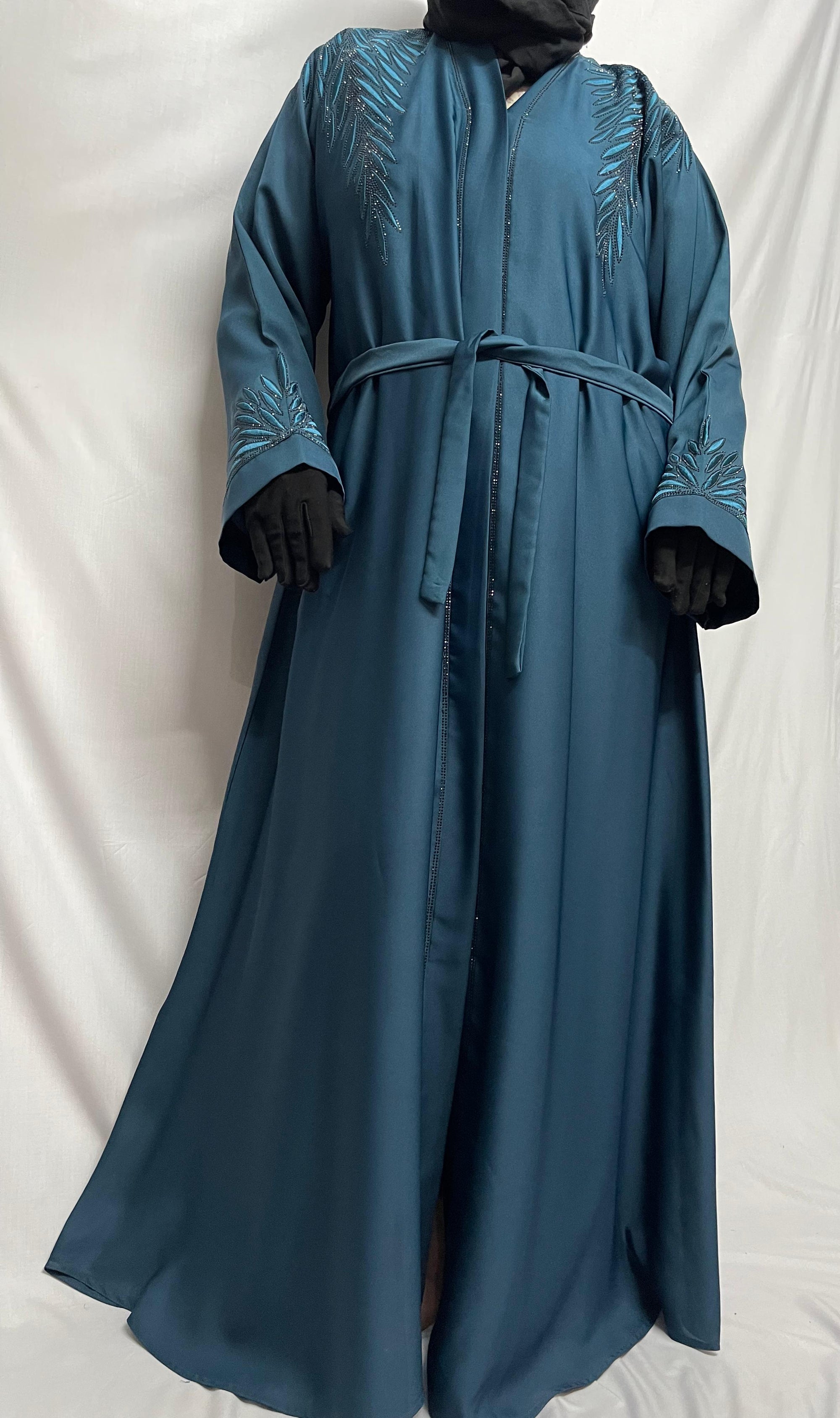 DZ-01 Premium Korean Nida Abaya - Soft & Flowy Fabric