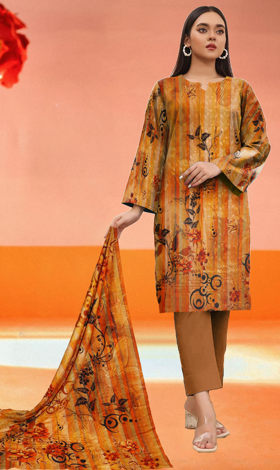 DZ-05 Air Jet Jacquart Bold Printed Luxury Collection