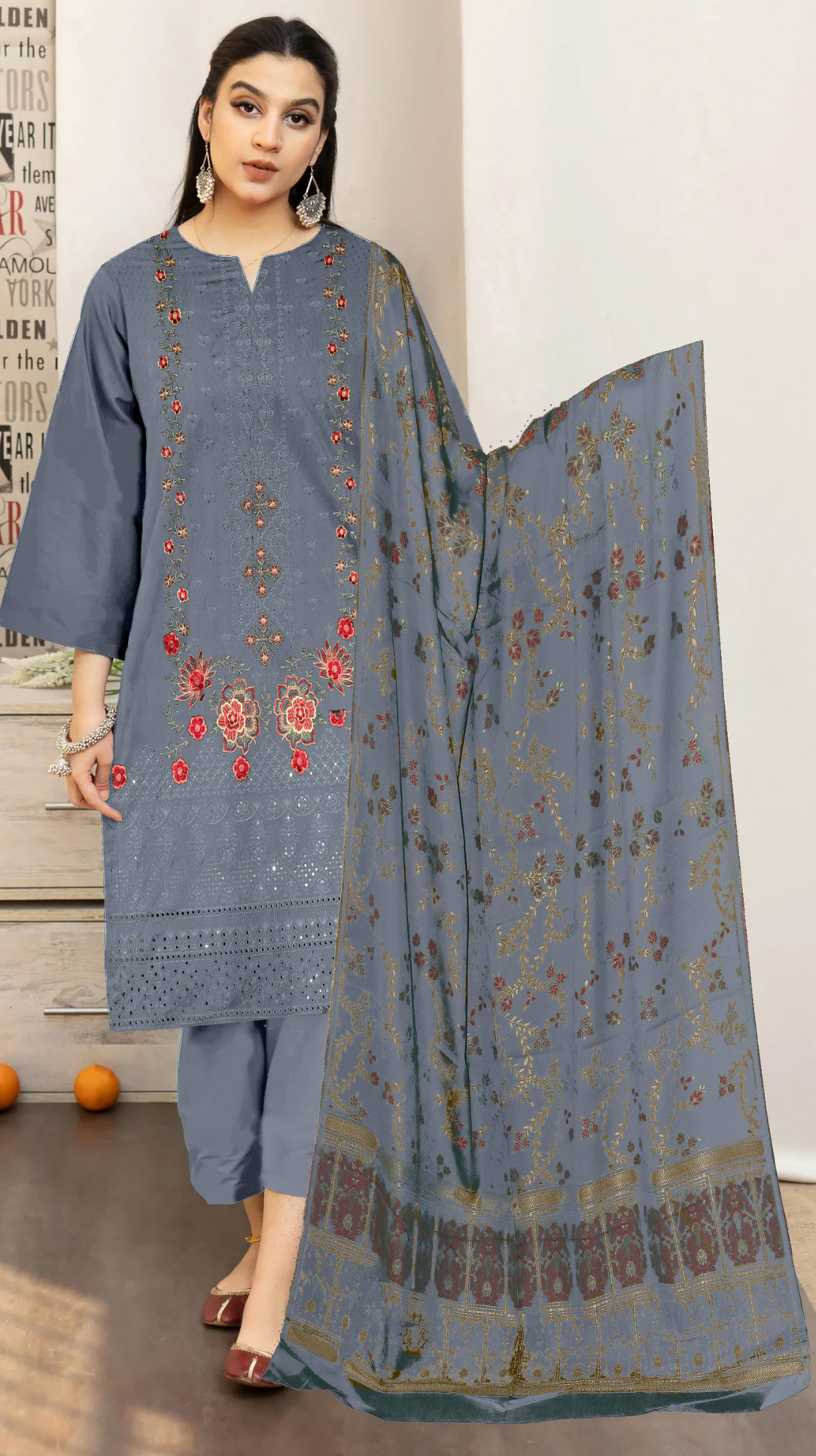 DZ-364 Embroidery Air Jet  Broshia viscouse