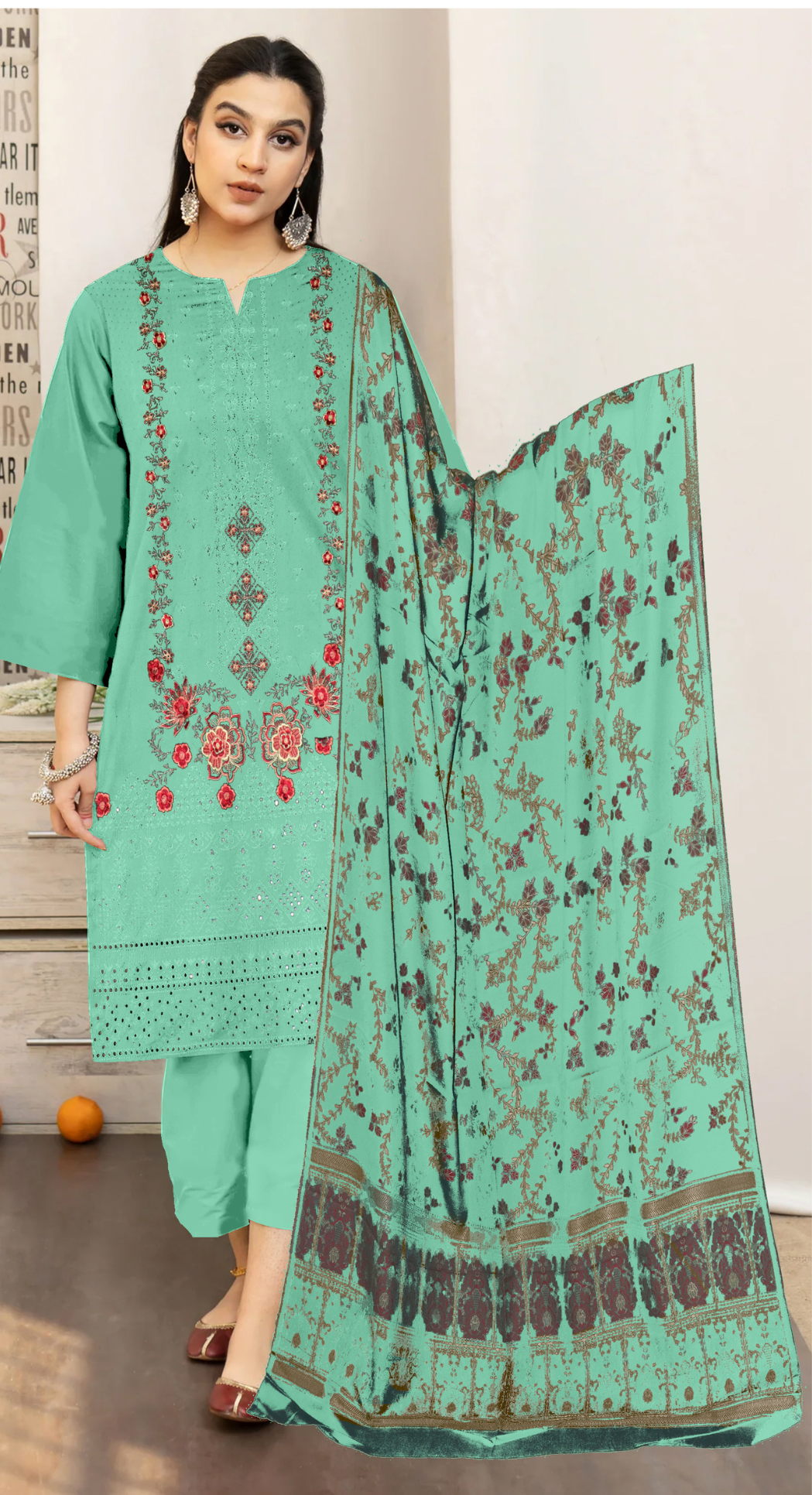 DZ-364 Embroidery Air Jet  Broshia viscouse